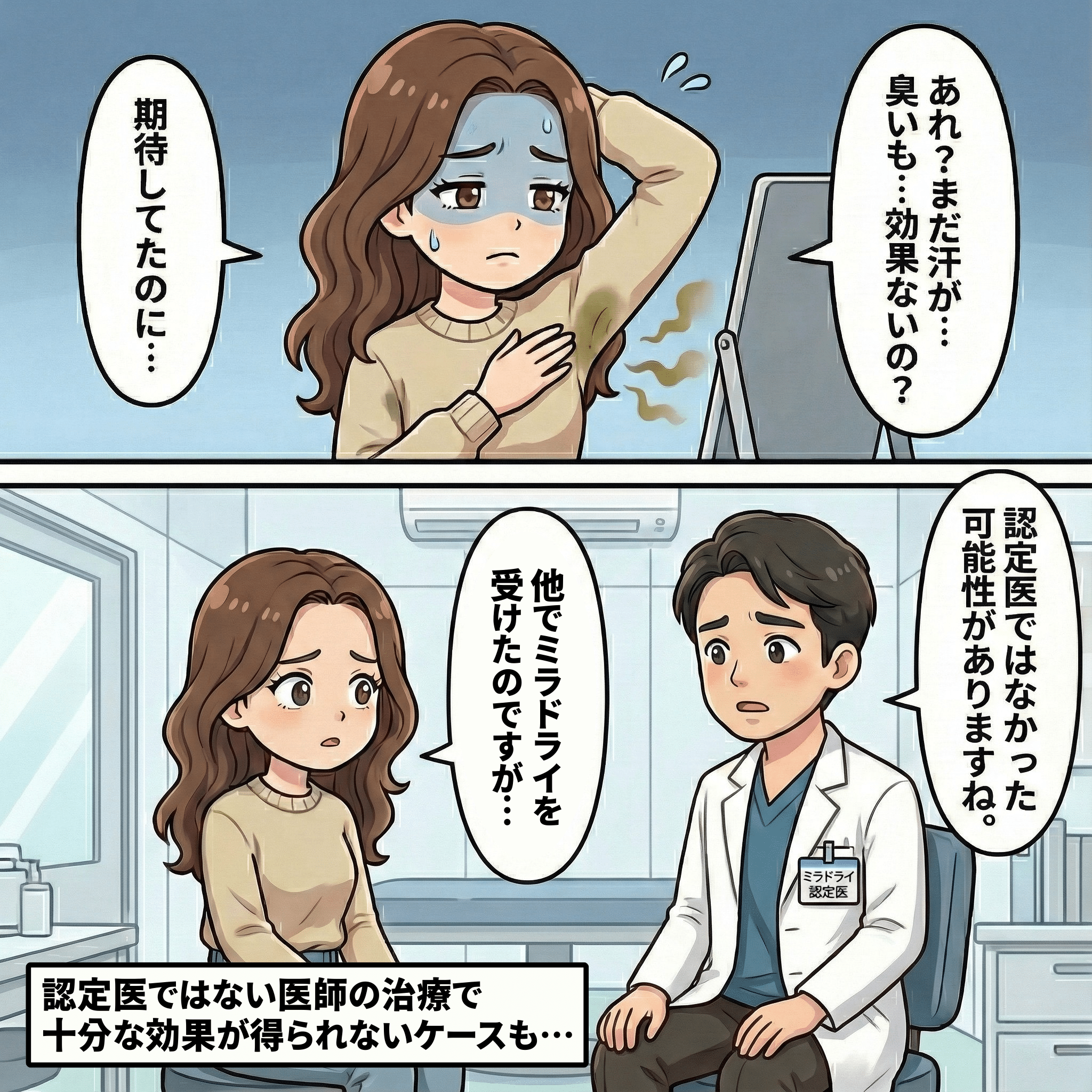 認定医が治療を行わない